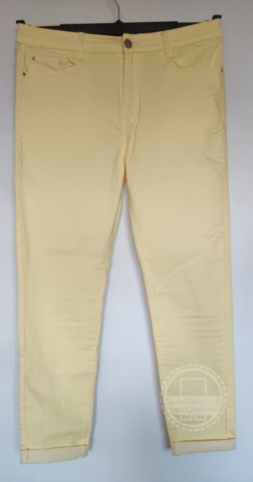 BS jeans żółte